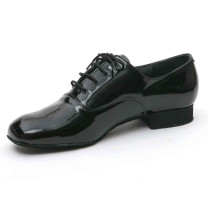 Dancelife - Herren Tanzschuhe 02222 - Lack Schwarz