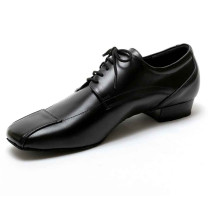 Dancelife - Herren Tanzschuhe 53201 - Leder Schwarz