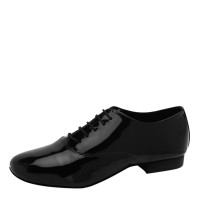 Rummos Hombres Zapatos de Baile Elite Flexman 035 - Charol Negro
