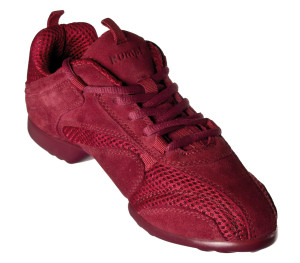 Rumpf - Unisex Dance Sneakers Nero 1566 - Bordeaux
