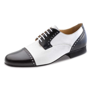 Werner Kern - Men´s Dance Shoes 28051 - Leather Black/White