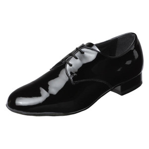Supadance - Herren Standard Tanzschuhe 9000 - Lack Schwarz