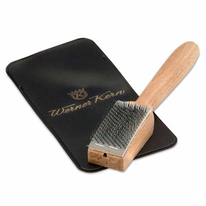Werner Kern - Special brush for suede soles [With Case]