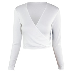 Intermezzo - Mädchen Ballett Wickeljacke langarm 6544 Jecru Ml