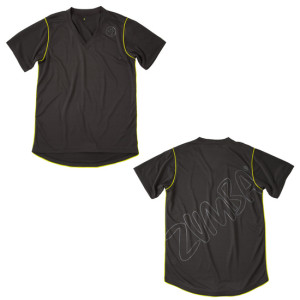 Zumba® - Keep the Pace V-Neck - Gunmetal