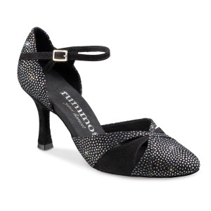 Rummos Mulheres Sapatos de Dança R405 - Preto - 7 cm