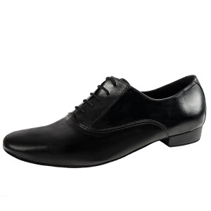 Rummos Hombres Ballroom Zapatos de Baile R701 - Cuero Negro - 3,5 cm Ballroom