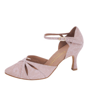 Rummos Damen Tanzschuhe R405 - Nubuck NehruTan - 6 cm