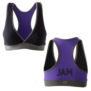 Zumba® - Shout Out V-Bra - Schwarz | FINAL SALE