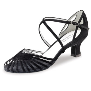 Anna Kern - Mulheres Sapatos de Dança 536-50 - Camurça Preto