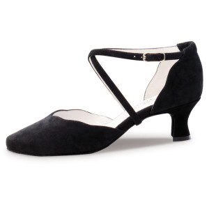 Anna Kern - Mulheres Sapatos de Dança 572-50 - Camurça Preto
