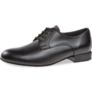 Diamant - Hombres Zapatos de Baile 179-025-028 - Cuero Negro - Ancho - 2cm Ballroom [UK 10,5]