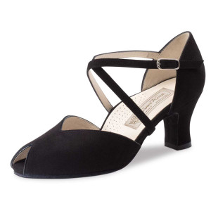 4 cm Latin Cuir Noir Werner Kern Hommes Latin Chaussures de Danse 28019