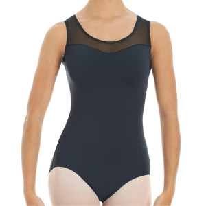 Intermezzo - Mädchen Body/Trikot mit Mesh und Tr&auml;gern breit 31290 Bodymertrans