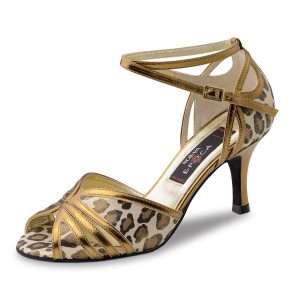 Nueva Epoca - Mujeres Zapatos de Baile Saskia - Leopard
