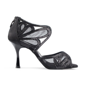 PortDance - Mujeres Zapatos de Baile PD808 Pro Premium - Negro