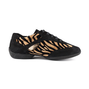 Made in Portugal Portdance Hommes Sneakers//Dance Sneakers PD Casual Cuir Noir Semelle de Sneaker