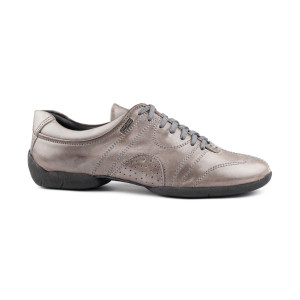 PortDance - Hombres Sneakers PD Casual - Cuero Gris