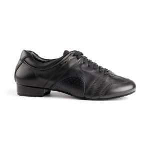 PortDance - Herren Tanzschuhe PD Casual - Leder Schwarz