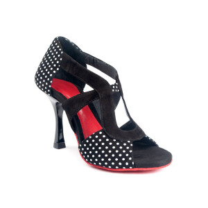 PortDance - Mujeres Zapatos de Baile PD508 - Nabuk Negro
