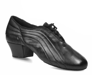 Rummos Herren Latein Tanzschuhe Elite Zeus 001 - Schwarz - 4,5 cm