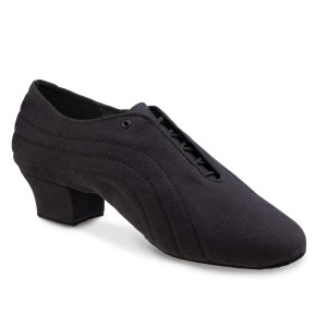 Rummos Herren Latein Tanzschuhe Elite Zeus 801 - Schwarz - 4,5 cm