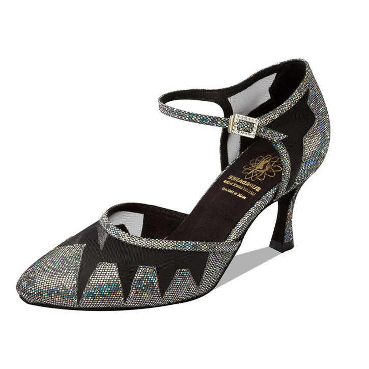 Supadance Mujeres Zapatos de Baile 1040 - Hologram - 2.5" Flare  - Größe: UK 6,5