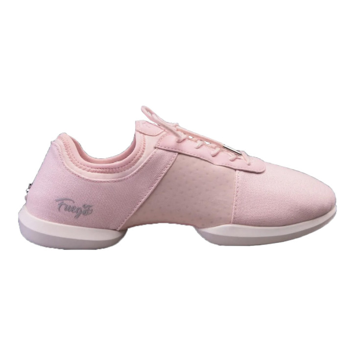 Fuego Unisex SplitSole Dance Sneakers Pink Neopren/Mikrofaser