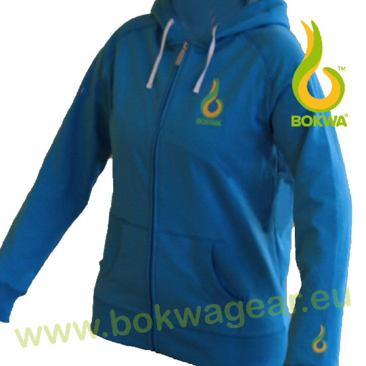 Bokwa® - Trainer Fleece Hoodie II - Blue - Final Sale