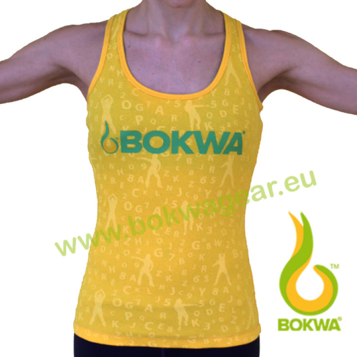 Bokwa® - Buyani Graphic Rib Tank II - Sunburst [Extra Small] Final Sale - No return