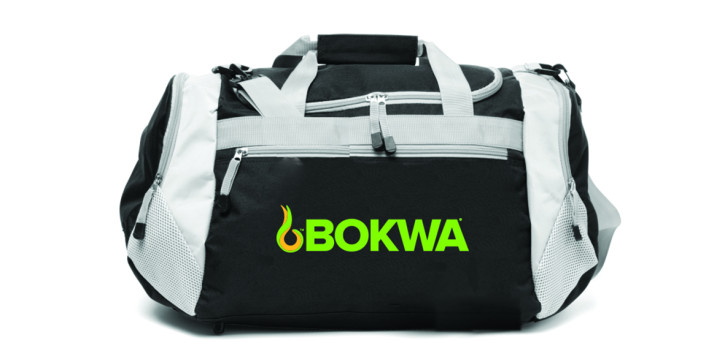 Bokwa® - Sporttasche Schwarz/Grau