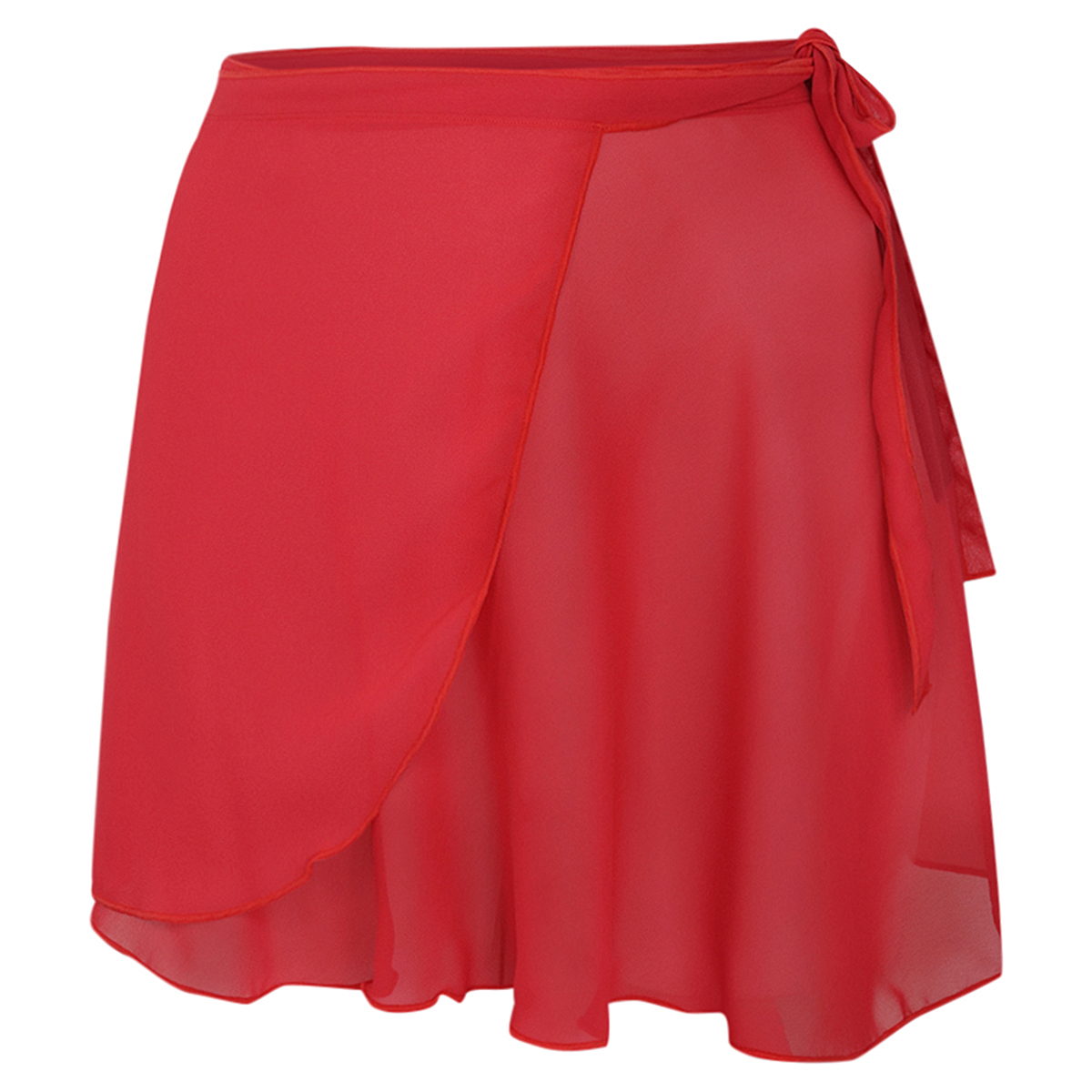 Intermezzo Ladies Ballet skirt Wrap skirt 7555 Giselle Red 013 Size XL IM7555 A 013 XL