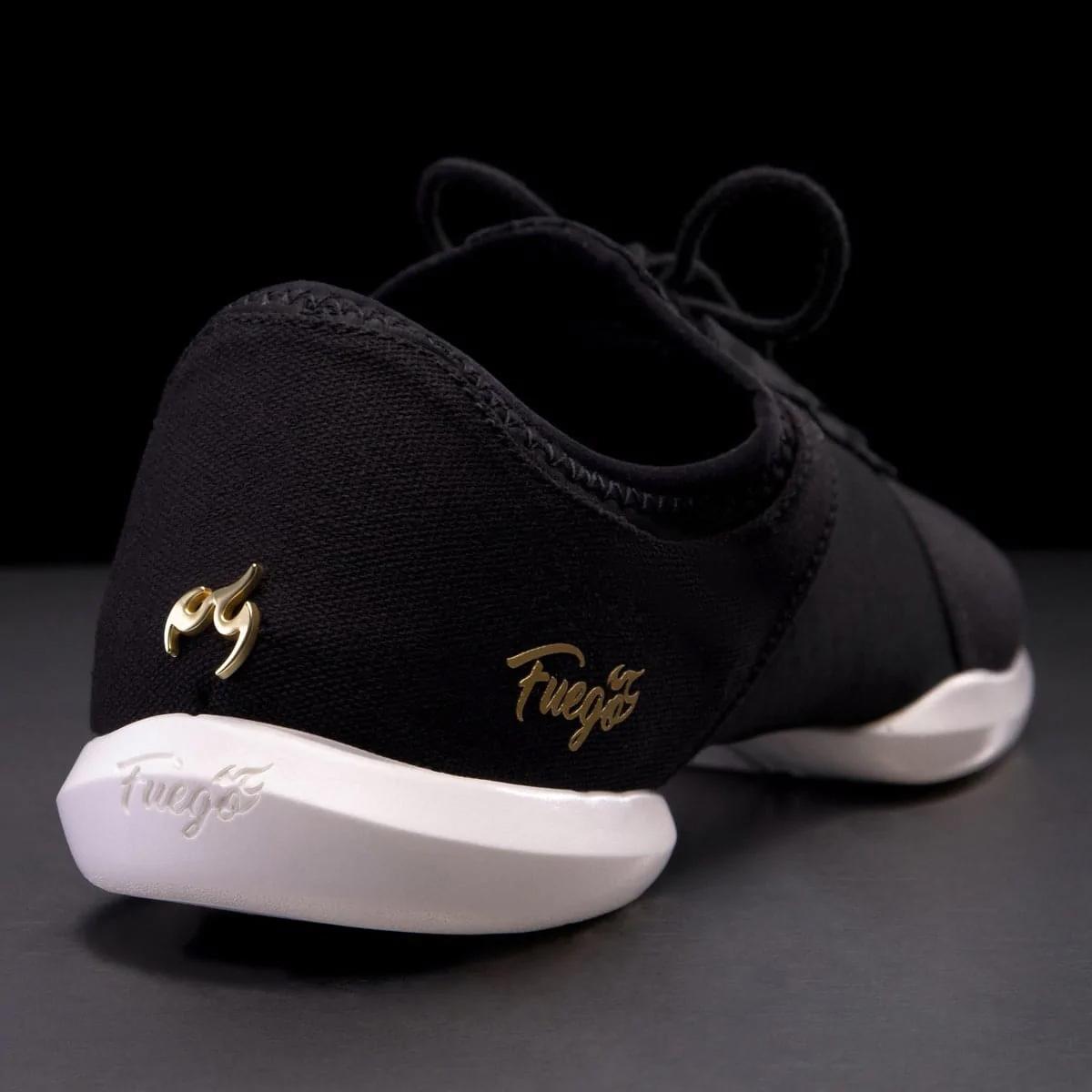 Fuego Unisex SplitSole Dance Sneakers Black Neopren