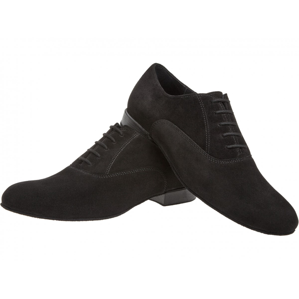 Diamant Hommes Chaussures de Danse Latine 091-024-028 - Cuir Noir - 4 cm  Latin [UK 7]-091-024-028_7