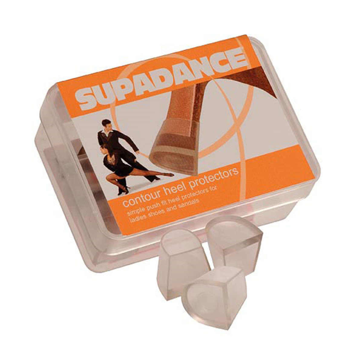 transparent heel protectors