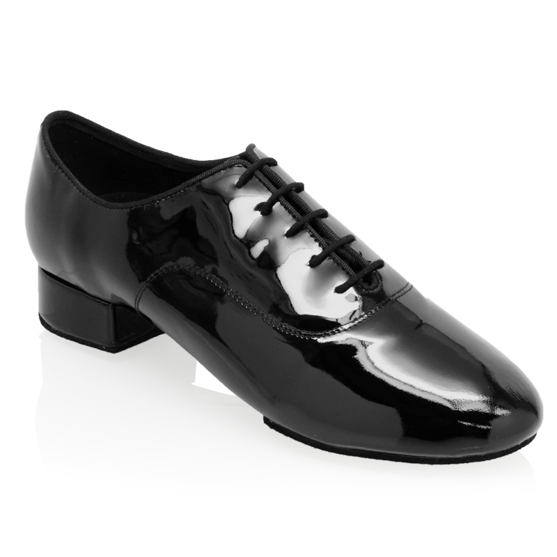 Ray Rose - Mens Dance Shoes 365 Benedetto - Patent Black - 1" Pro-Glide [UK 7,5]